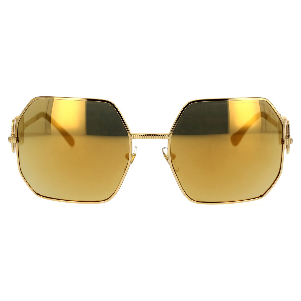 Orologi & Gioielli Occhiali da sole Versace Occhiali da Sole  VE2248 10027P Oro