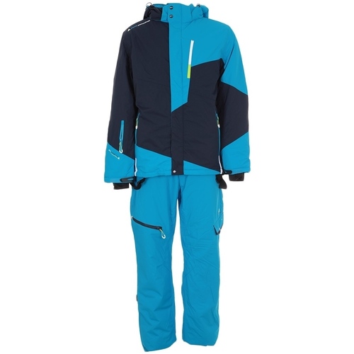 Abbigliamento Uomo Pantaloni Peak Mountain Ensemble de ski homme CORO Blu