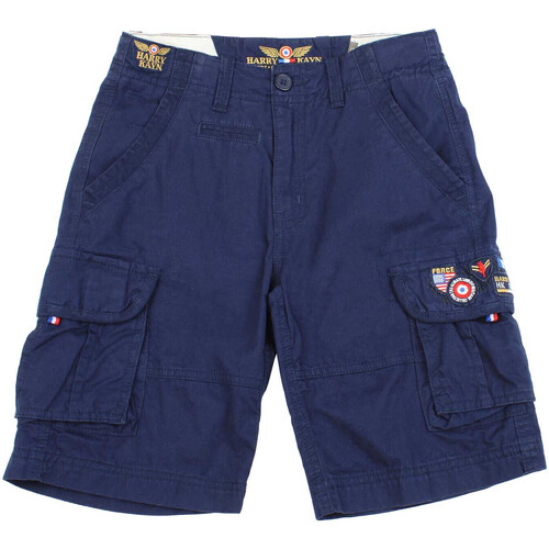 Abbigliamento Bambino Shorts / Bermuda Harry Kayn Bermuda garçon ECAZAR Marine