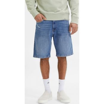 Abbigliamento Uomo Shorts / Bermuda Selected 16083040 ALEX-LIGHT BLUE Blu