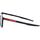 Orologi & Gioielli Occhiali da sole Prada Occhiali da Sole  Linea Rossa PS10WS 1AB06G Polarizzati Nero