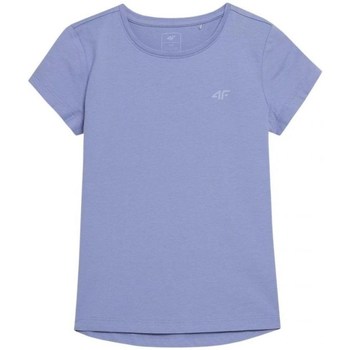 Abbigliamento Bambina T-shirt maniche corte 4F JTSD001 Blu