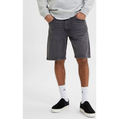 Abbigliamento Uomo Shorts / Bermuda Selected 16083154 ALEX-MEDIUM GREY Grigio