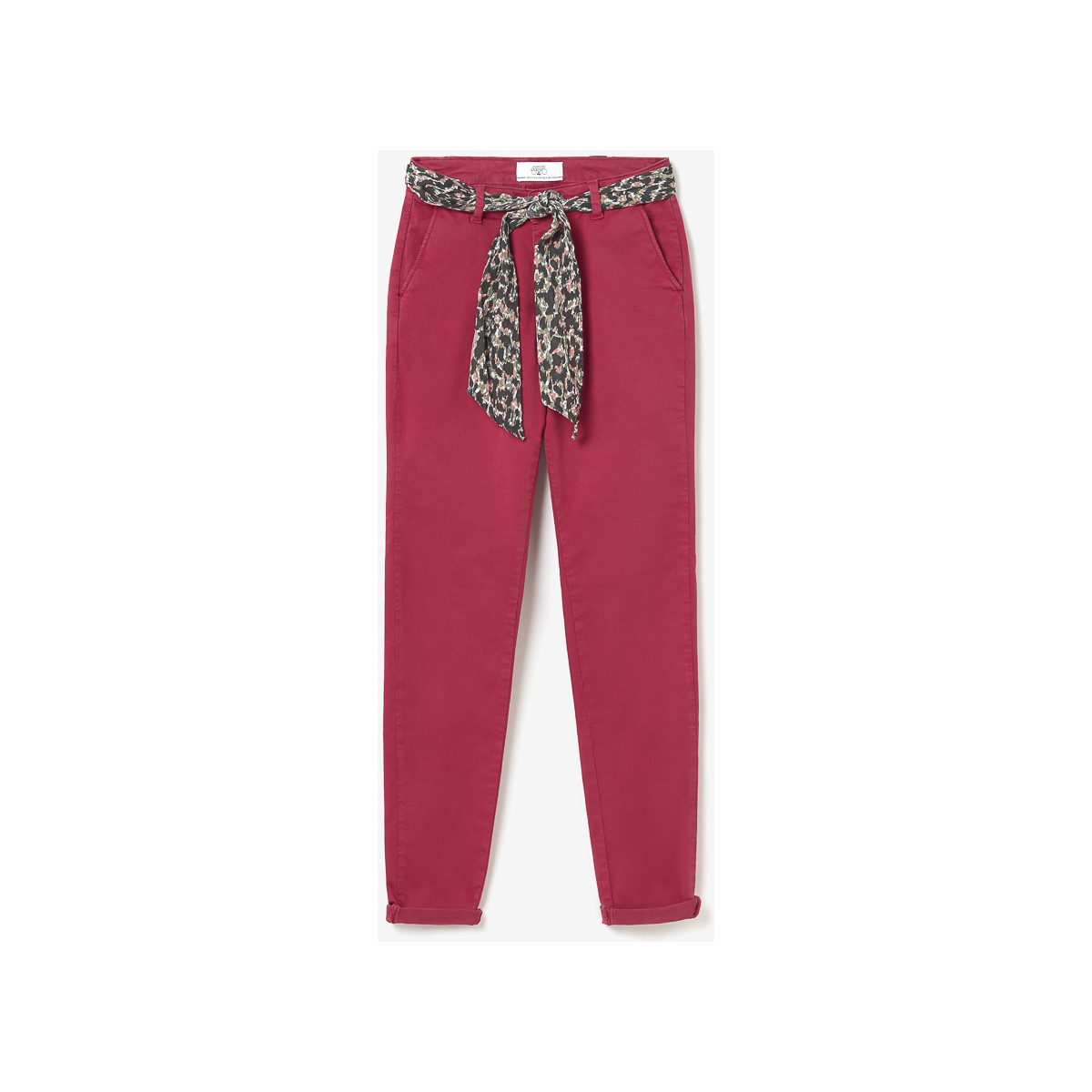 Abbigliamento Donna Pantaloni Le Temps des Cerises Pantaloni chino DYLI 2 Rosso