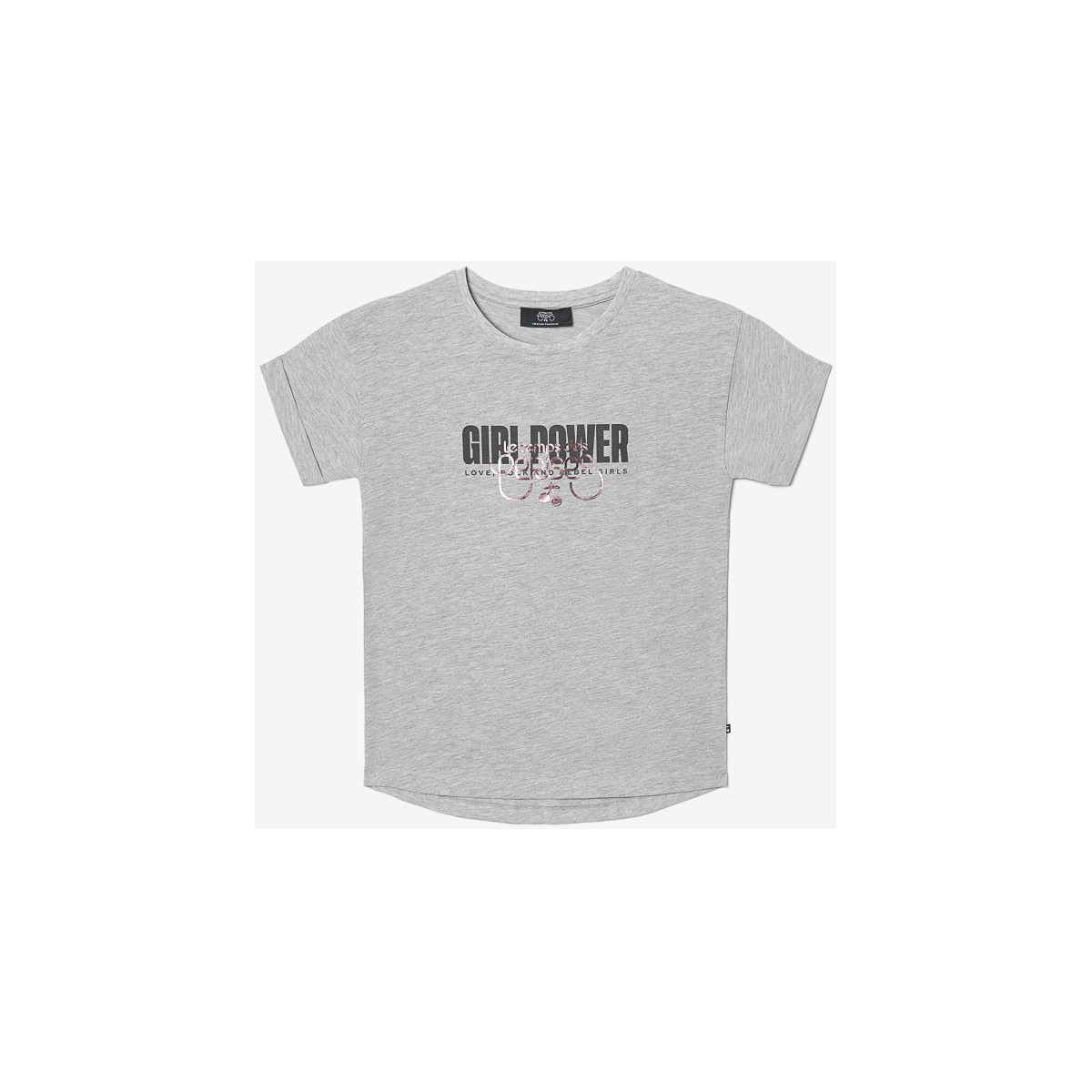 Abbigliamento Bambina T-shirt & Polo Le Temps des Cerises T-shirt POVAGI Grigio