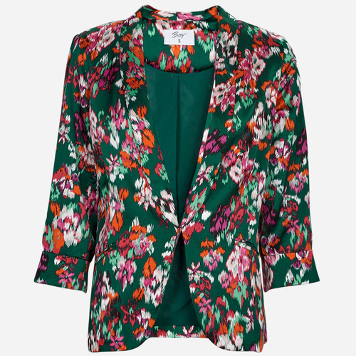 Abbigliamento Donna Giacche / Blazer Betty London NEREIDE Verde / Multicolore