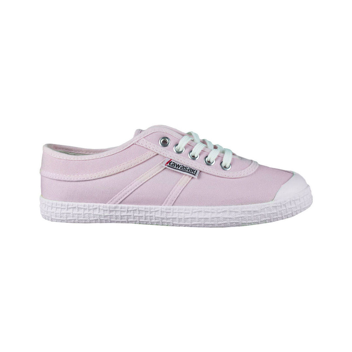Scarpe Donna Sneakers Kawasaki Original Canvas Shoe K192495 4046 Candy Pink Rosa