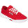 Scarpe Donna Sneakers Kawasaki Leap Canvas Shoe K204413 4012 Fiery Red Rosso
