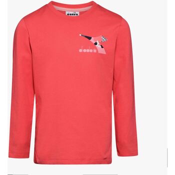 Abbigliamento Bambino T-shirt & Polo Diadora JU.LS T-SHIRT CHROMIA Pink