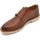 Scarpe Uomo Derby & Richelieu Malu Shoes Scarpe uomo doppia fibbia lisce cuoio in vera pelle morbida di Multicolore