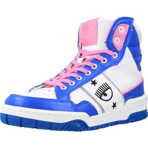 Scarpe Donna Sneakers Chiara Ferragni CF1 HIGH Blu
