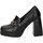 Scarpe Donna Mocassini Exé Shoes Exe' W2083-R3136 Mocassino Donna NERO Nero