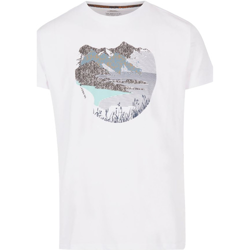 Abbigliamento Uomo T-shirts a maniche lunghe Trespass Barnstaple Bianco