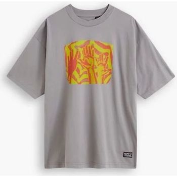 Abbigliamento Uomo T-shirt & Polo Levi's A1005 SKATE BOX TEE-0006 GRAY Grigio