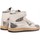 Scarpe Donna Sneakers Qb12 Play-High D018 Bianco