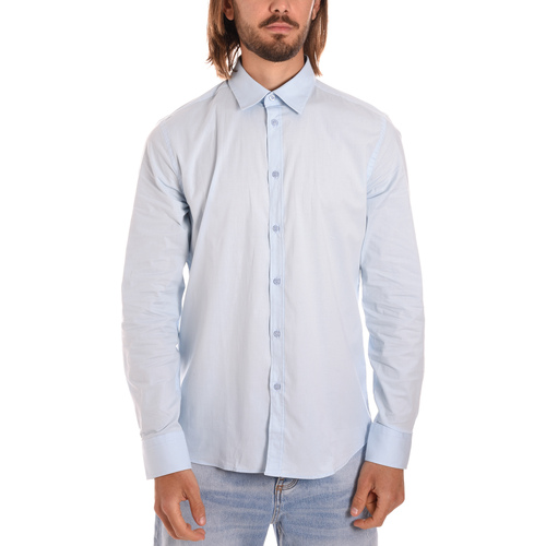 Abbigliamento Uomo Camicie maniche lunghe Sseinse CE751SS Blu