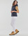 Abbigliamento Donna Piumini Tommy Hilfiger CHEVRON SORONA TEDDY LINED MAXI Blu