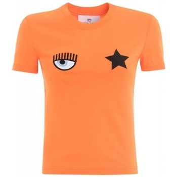 Abbigliamento Donna T-shirt & Polo Chiara Ferragni T-SHIRT Arancio