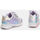 Scarpe Donna Sneakers Bubblegummers Sneaker da bambina con strappi e luci Argento