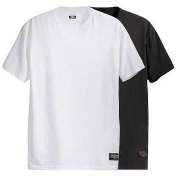 Abbigliamento Uomo T-shirt & Polo Levi's 19452 0001 SKATE 2 PACK-1 WHITE, 1 BLACK multicolore