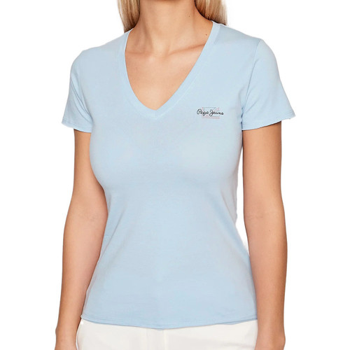 Abbigliamento Donna T-shirt & Polo Pepe jeans PL505053 Blu