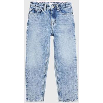 Abbigliamento Bambina Jeans Tommy Hilfiger KG0KG06595T HT TAPARED RECYCLED-1AA LIGHTUSEDRECYCLED Blu