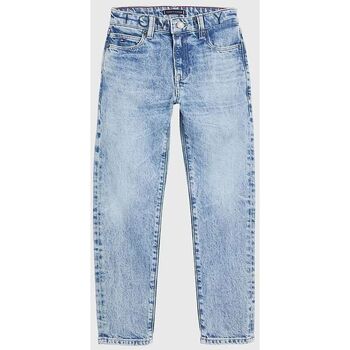 Abbigliamento Unisex bambino Jeans Tommy Hilfiger KB0KB07485T MODERN STRAIGHT-1AA LIGHTUSEDRECYCLED Blu