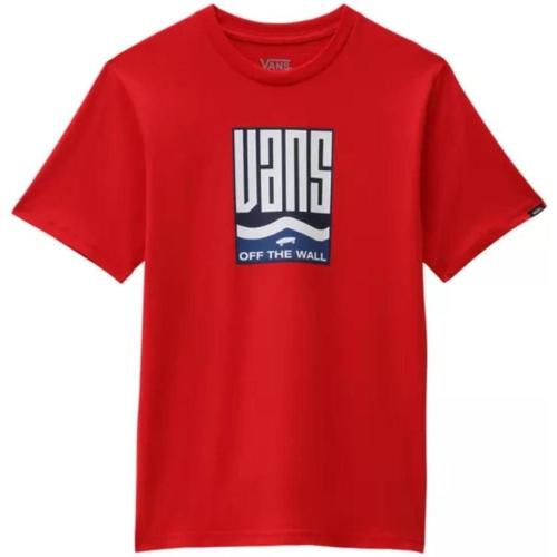 Abbigliamento Bambino T-shirt maniche corte Vans  Rosso