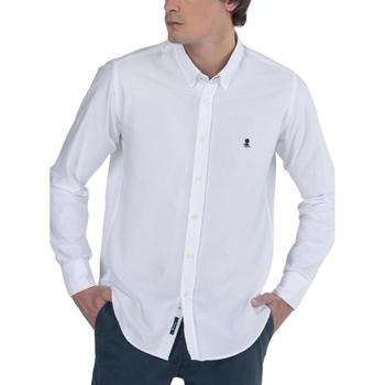 Abbigliamento Uomo Camicie maniche lunghe Elpulpo  Bianco