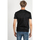 Abbigliamento Uomo T-shirt maniche corte Les Hommes LLT202-717P | Round Neck T-Shirt Nero