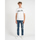 Abbigliamento Uomo T-shirt maniche corte Les Hommes LKT200-703P | Round Neck T-Shirt Bianco