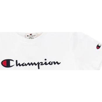 Abbigliamento Bambino T-shirt maniche corte Champion  Bianco