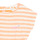 Abbigliamento Bambina Tuta jumpsuit / Salopette Roxy TURN UP THE SUN Bianco / Arancio