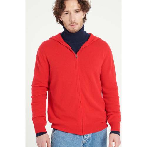 Abbigliamento Uomo Gilet / Cardigan Studio Cashmere8 LUKE 6 Rosso