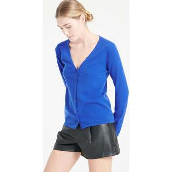 Abbigliamento Donna Gilet / Cardigan Studio Cashmere8 LILLY 7 Blu