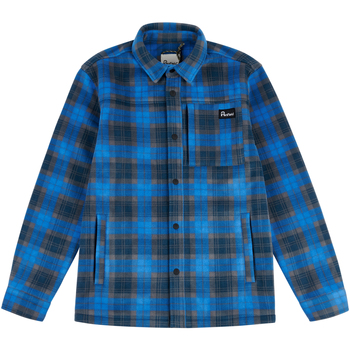 Abbigliamento Uomo Camicie maniche lunghe Penfield Surchemise à careaux  Checked Blu
