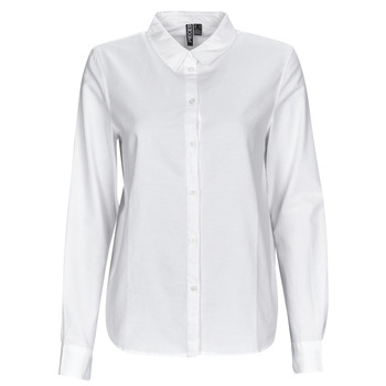 Abbigliamento Donna Camicie Pieces PCIRENA LS OXFORD SHIRT Bianco