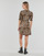 Abbigliamento Donna Abiti lunghi Pieces PCTALA 2/4 WRAP  DRESS Leopard