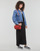 Abbigliamento Donna Giacche in jeans Pieces PCTESSIE LS DNM JACKET MB873 Blu