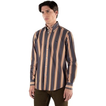 Abbigliamento Uomo Camicie maniche lunghe Harmont & Blaine CRI011012048B cacao