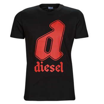 Abbigliamento Uomo T-shirt maniche corte Diesel T-DIEGOR-K54 Nero / Rosso