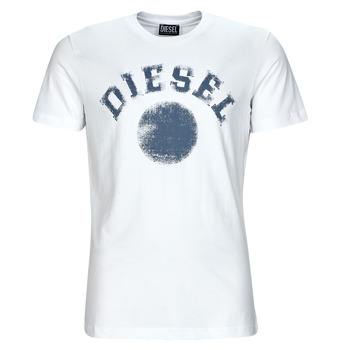 Abbigliamento Uomo T-shirt maniche corte Diesel T-DIEGOR-K56 Bianco / Blu