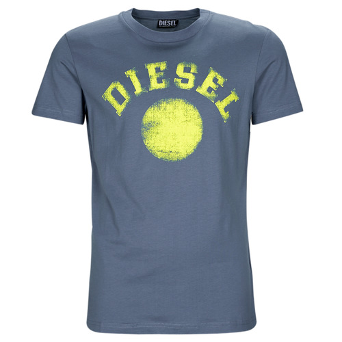 Abbigliamento Uomo T-shirt maniche corte Diesel T-DIEGOR-K56 Blu / Verde