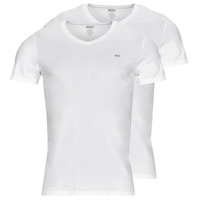 Abbigliamento Uomo T-shirt maniche corte Diesel UMTEE-MICHAEL-TUBE-TWOPACK Bianco