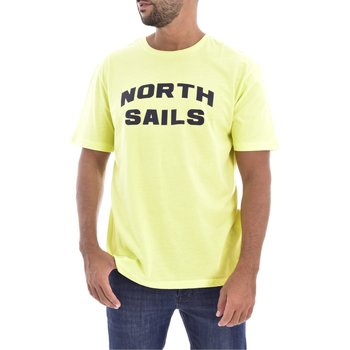 Abbigliamento Uomo T-shirt maniche corte North Sails maniche corte 2418 - Uomo Giallo