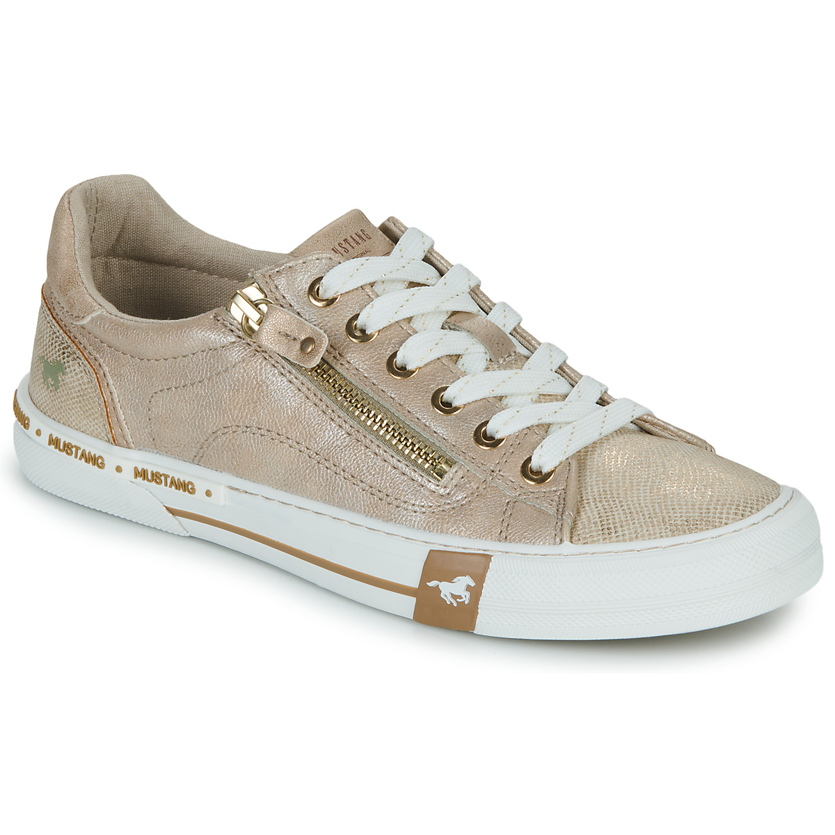 Scarpe Donna Sneakers basse Mustang 1353308 Champagne