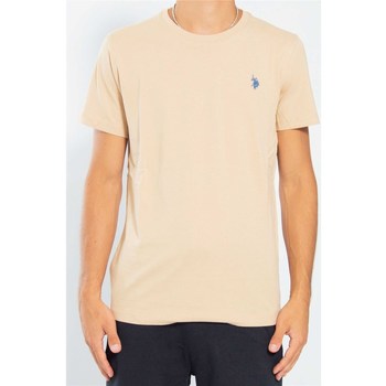 Abbigliamento Uomo T-shirt maniche corte U.S Polo Assn. MICK 49351 EH33 Beige