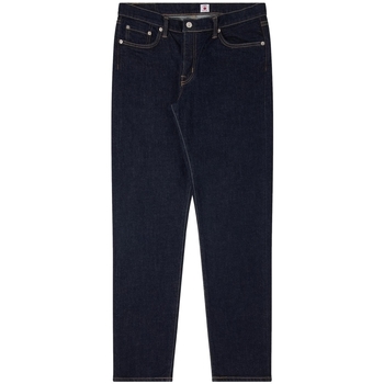 Abbigliamento Uomo Pantaloni Edwin Regular Tapered Jeans - Blue Rinsed Blu