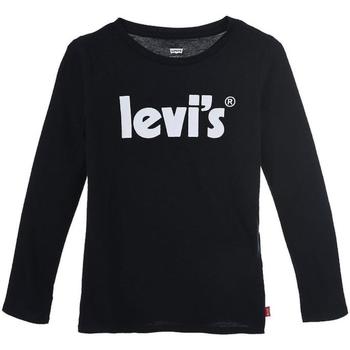 Abbigliamento Bambina T-shirt maniche corte Levi's  Nero