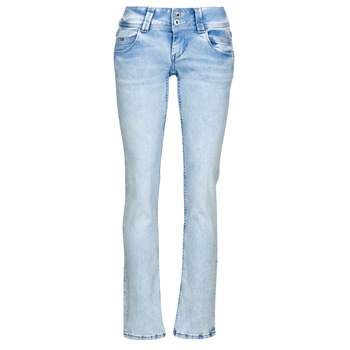 Abbigliamento Donna Jeans dritti Pepe jeans VENUS Blu / Clair